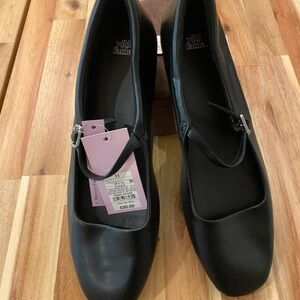 wild fable Black Mary Jane Flats with Ankle Strap